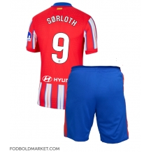 Atletico Madrid Alexander Sorloth #9 Hjemmebanetrøje Børn 2024-25 Kortærmet (+ Korte bukser)