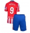 Atletico Madrid Alexander Sorloth #9 Hjemmebanetrøje Børn 2024-25 Kortærmet (+ Korte bukser)