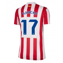 Atletico Madrid David Hancko #17 Hjemmebanetrøje Dame 2025-26 Kortærmet