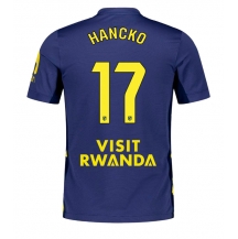 Atletico Madrid David Hancko #17 Udebanetrøje 2025-26 Kortærmet