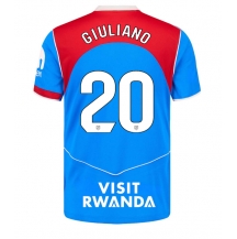 Atletico Madrid Giuliano Simeone #20 Tredjetrøje 2025-26 Kortærmet