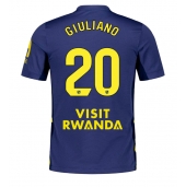 Atletico Madrid Giuliano Simeone #20 Udebanetrøje 2025-26 Kortærmet