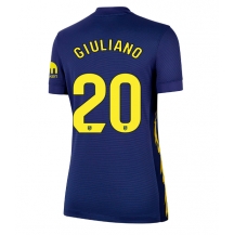 Atletico Madrid Giuliano Simeone #20 Udebanetrøje Dame 2025-26 Kortærmet