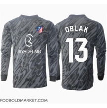 Atletico Madrid Jan Oblak #13 Målmand Hjemmebanetrøje 2024-25 Langærmet