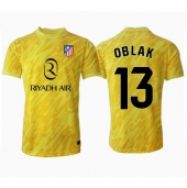 Atletico Madrid Jan Oblak #13 Målmand Tredjetrøje 2024-25 Kortærmet