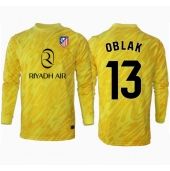 Atletico Madrid Jan Oblak #13 Målmand Tredjetrøje 2024-25 Langærmet