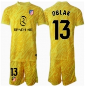 Atletico Madrid Jan Oblak #13 Målmand Tredjetrøje Børn 2024-25 Kortærmet (+ Korte bukser)