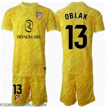 Atletico Madrid Jan Oblak #13 Målmand Tredjetrøje Børn 2024-25 Kortærmet (+ Korte bukser)