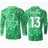 Atletico Madrid Jan Oblak #13 Målmand Udebanetrøje 2024-25 Langærmet