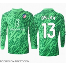 Atletico Madrid Jan Oblak #13 Målmand Udebanetrøje 2024-25 Langærmet