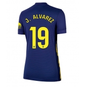 Atletico Madrid Julian Alvarez #19 Udebanetrøje Dame 2025-26 Kortærmet