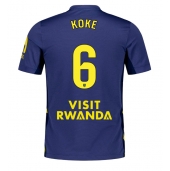 Atletico Madrid Koke #6 Udebanetrøje 2025-26 Kortærmet