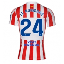 Atletico Madrid Robin Le Normand #24 Hjemmebanetrøje 2025-26 Kortærmet