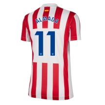 Atletico Madrid Thiago Almada #11 Hjemmebanetrøje Dame 2025-26 Kortærmet