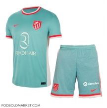 Atletico Madrid Udebanetrøje Børn 2024-25 Kortærmet (+ Korte bukser)