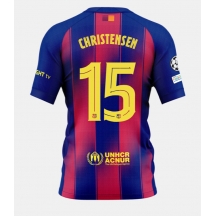 Barcelona Andreas Christensen #15 Hjemmebanetrøje 2025-26 Kortærmet