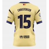 Barcelona Andreas Christensen #15 Udebanetrøje 2025-26 Kortærmet