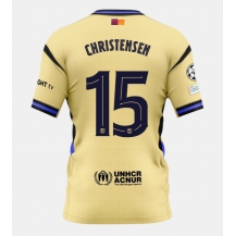 Barcelona Andreas Christensen #15 Udebanetrøje 2025-26 Kortærmet