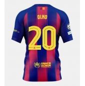 Barcelona Dani Olmo #20 Hjemmebanetrøje 2025-26 Kortærmet