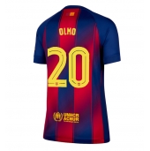 Barcelona Dani Olmo #20 Hjemmebanetrøje Dame 2025-26 Kortærmet