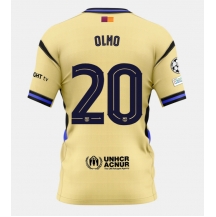 Barcelona Dani Olmo #20 Udebanetrøje 2025-26 Kortærmet