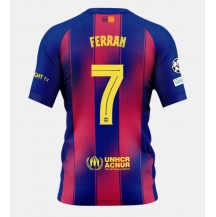 Barcelona Ferran Torres #7 Hjemmebanetrøje 2025-26 Kortærmet