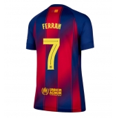 Barcelona Ferran Torres #7 Hjemmebanetrøje Dame 2025-26 Kortærmet