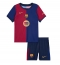 Barcelona Frenkie de Jong #21 Hjemmebanetrøje Børn 2024-25 Kortærmet (+ Korte bukser)