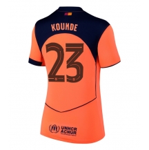 Barcelona Jules Kounde #23 Tredjetrøje Dame 2025-26 Kortærmet