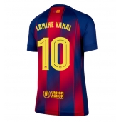 Barcelona Lamine Yamal #10 Hjemmebanetrøje Dame 2025-26 Kortærmet