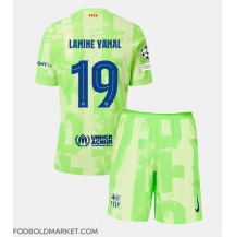 Barcelona Lamine Yamal #19 Tredjetrøje Børn 2024-25 Kortærmet (+ Korte bukser)