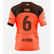 Barcelona Paez Gavi #6 Tredjetrøje 2025-26 Kortærmet
