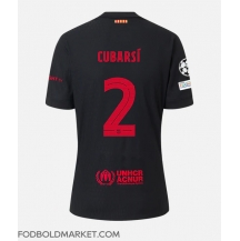 Barcelona Pau Cubarsi #2 Udebanetrøje 2024-25 Kortærmet