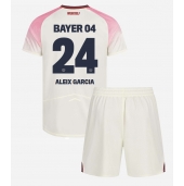 Bayer Leverkusen Aleix Garcia #24 Udebanetrøje Børn 2025-26 Kortærmet (+ Korte bukser)