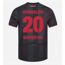 Bayer Leverkusen Alejandro Grimaldo #20 Hjemmebanetrøje 2025-26 Kortærmet