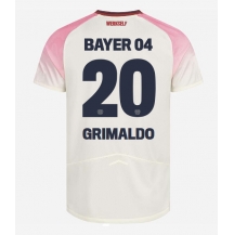 Bayer Leverkusen Alejandro Grimaldo #20 Udebanetrøje 2025-26 Kortærmet