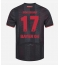 Bayer Leverkusen Eliesse Ben Seghir #17 Hjemmebanetrøje 2025-26 Kortærmet