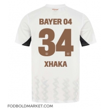 Bayer Leverkusen Granit Xhaka #34 Udebanetrøje 2024-25 Kortærmet