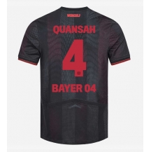 Bayer Leverkusen Jarell Quansah #4 Hjemmebanetrøje 2025-26 Kortærmet