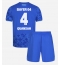 Bayer Leverkusen Jarell Quansah #4 Tredjetrøje Børn 2025-26 Kortærmet (+ Korte bukser)