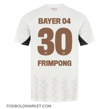 Bayer Leverkusen Jeremie Frimpong #30 Udebanetrøje 2024-25 Kortærmet
