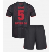 Bayer Leverkusen Loic Bade #5 Hjemmebanetrøje Børn 2025-26 Kortærmet (+ Korte bukser)
