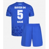 Bayer Leverkusen Loic Bade #5 Tredjetrøje Børn 2025-26 Kortærmet (+ Korte bukser)