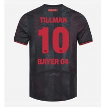 Bayer Leverkusen Malik Tillman #10 Hjemmebanetrøje 2025-26 Kortærmet