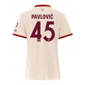 Bayern Munich Aleksandar Pavlovic #45 Tredjetrøje Dame 2024-25 Kortærmet