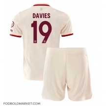 Bayern Munich Alphonso Davies #19 Tredjetrøje Børn 2024-25 Kortærmet (+ Korte bukser)
