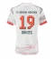Bayern Munich Alphonso Davies #19 Udebanetrøje Dame 2025-26 Kortærmet