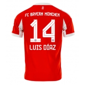Bayern Munich Luis Diaz #14 Hjemmebanetrøje 2025-26 Kortærmet