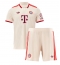 Bayern Munich Mathys Tel #39 Tredjetrøje Børn 2024-25 Kortærmet (+ Korte bukser)