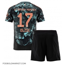 Bayern Munich Michael Olise #17 Udebanetrøje Børn 2024-25 Kortærmet (+ Korte bukser)